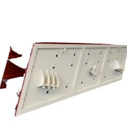 Linear vibrating screen machine